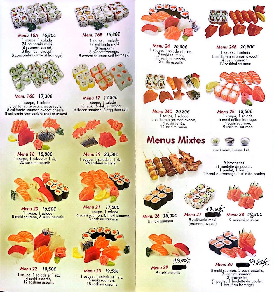 Sushi Top - Menu Image 1